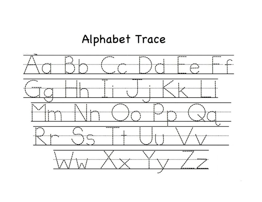 Preschool Tracing Worksheets Best Coloring Pages For Kids Worksheets Library