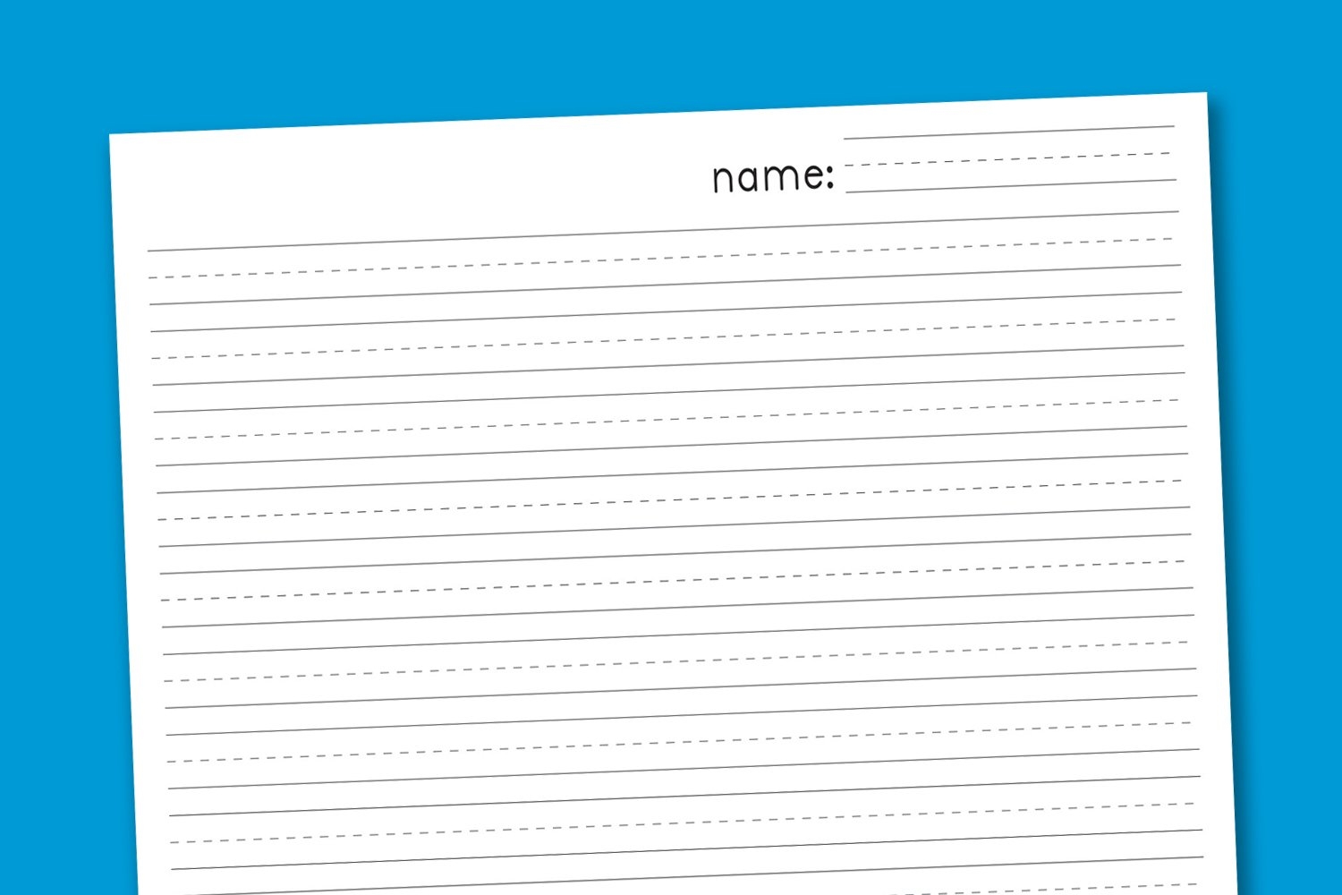 Primary Handwriting Paper Paging Supermom Primary Handwriting Paper Paging Supermom