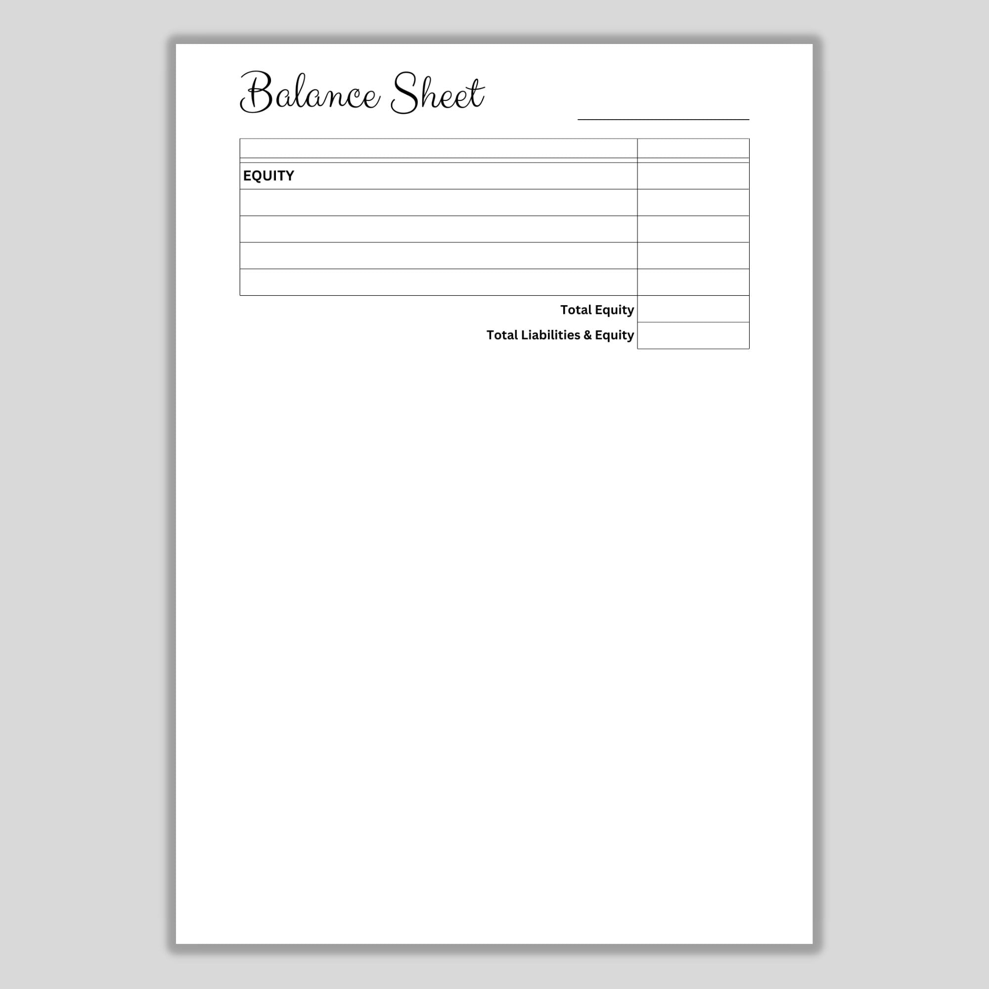 Printable Balance Sheet Template Financial Statement Assets Liabilities Equity Small Business Financial Report PDF A4 A5 US Letter Etsy Printable Balance Sheet Template Financial Statement Assets Liabilities Equity Small Business Financial Report PDF A4 A5 US Letter Etsy