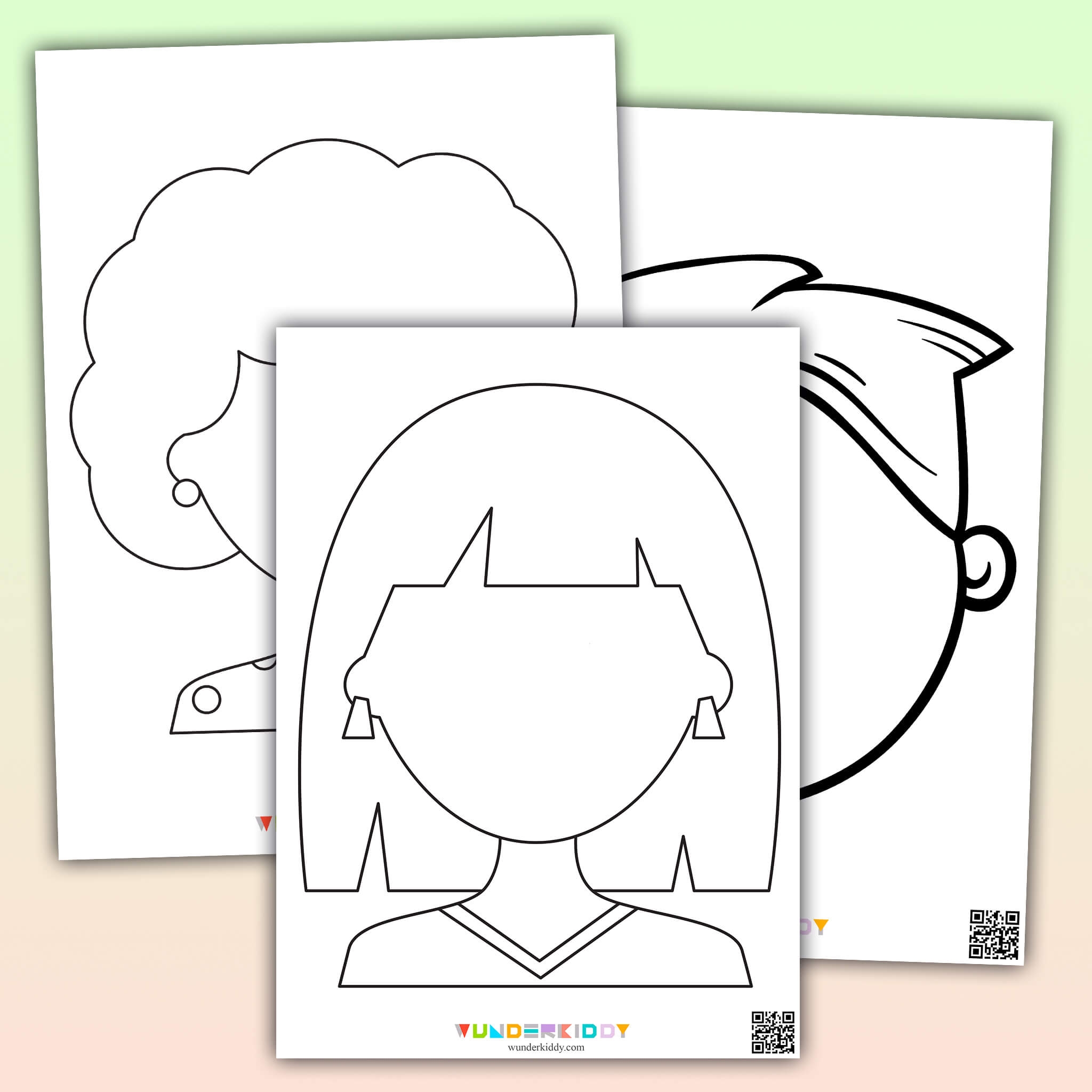 Parts Of The Face Preschool Printable