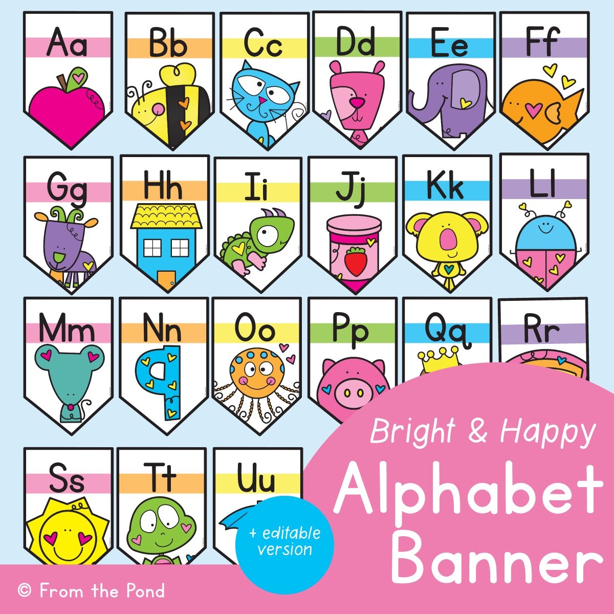 Printable Classroom Decor And Decorations For Happy Child Focused Learning From The Pond Printable Classroom Decor And Decorations For Happy Child Focused Learning From The Pond