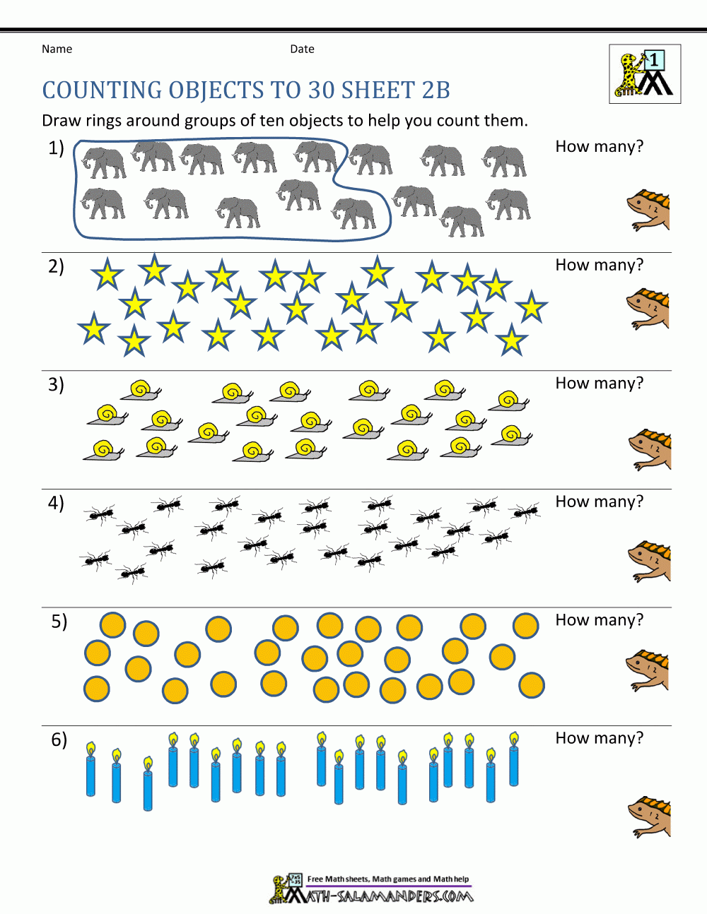 Printable Counting Worksheet Counting Up To 50 Printable Counting Worksheet Counting Up To 50
