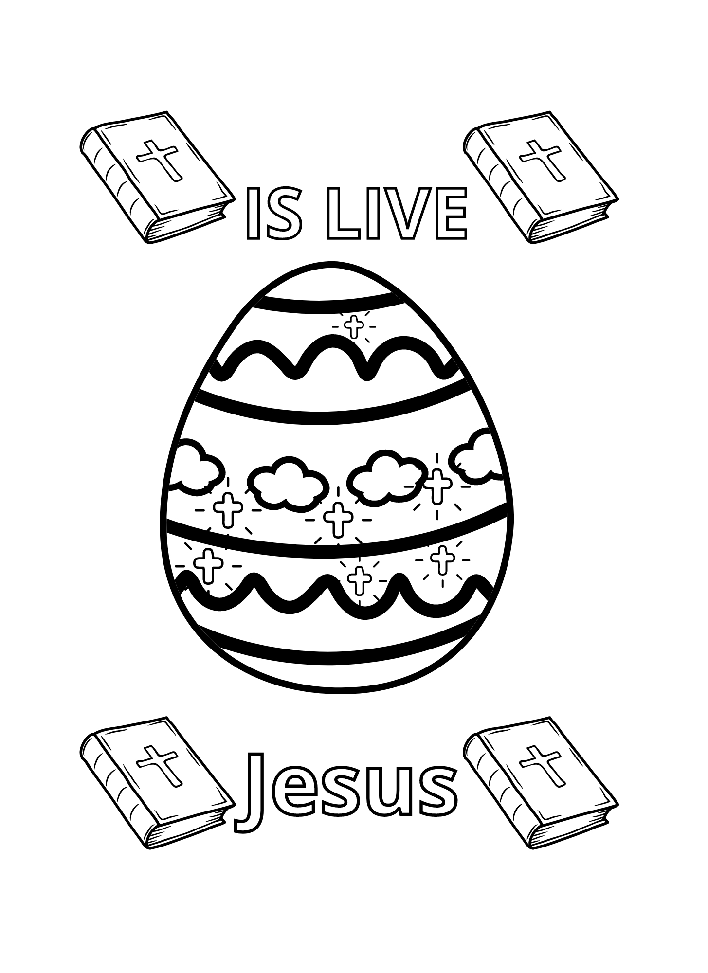 Printable Easter Card Christian Easter Craft Bible Crafts For 