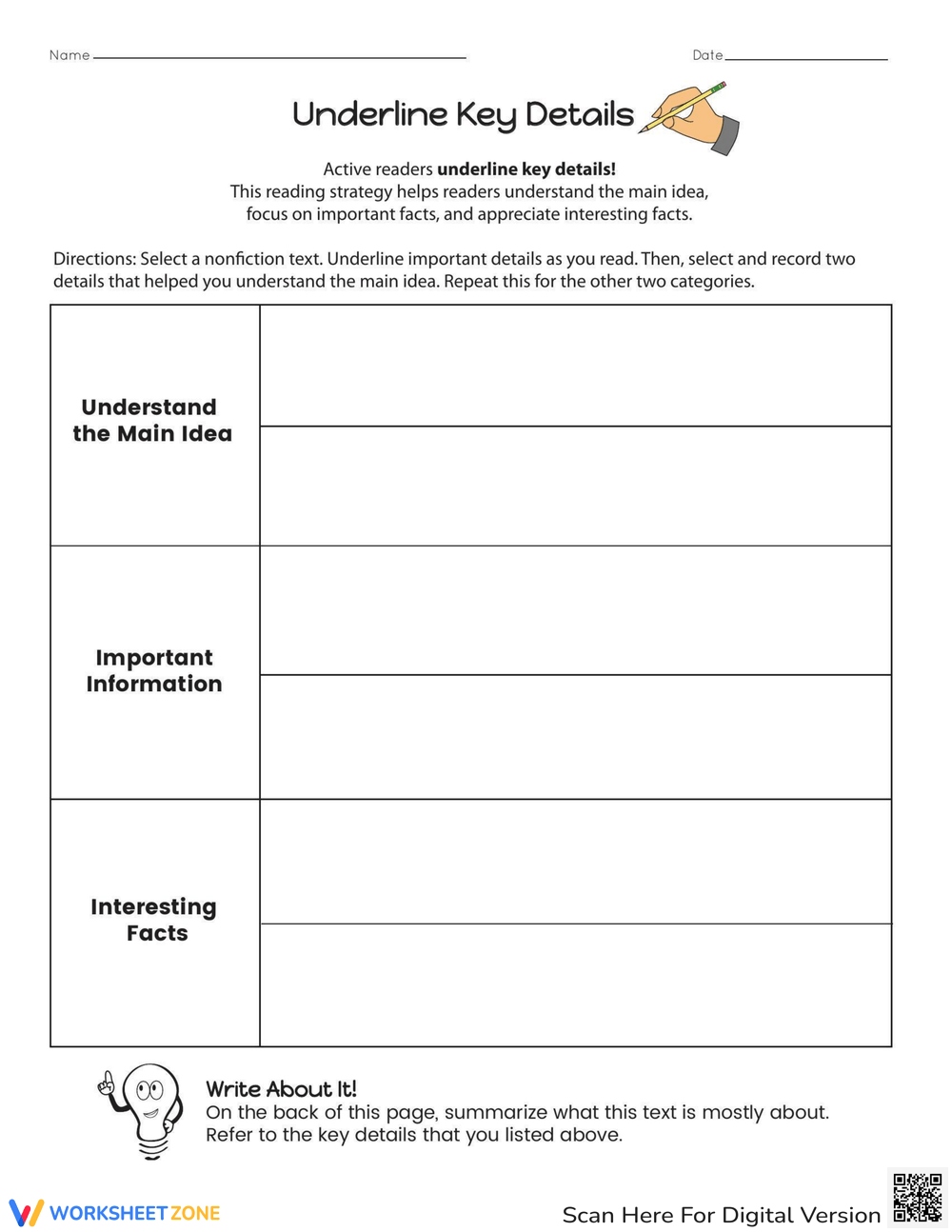 Summarizing Worksheets 4th Grade Free Summarizing Worksheets 4th Grade Free