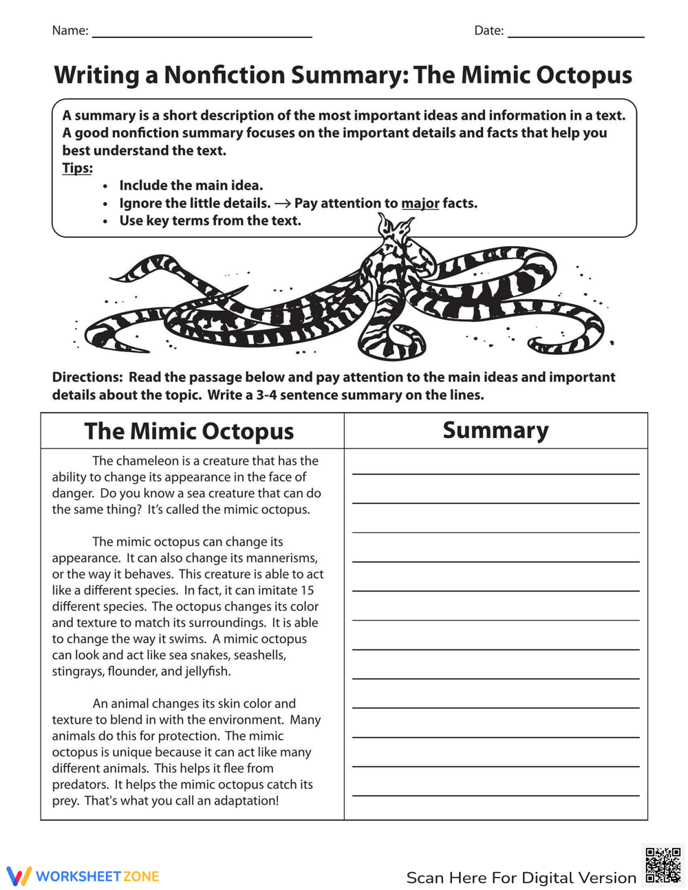 Printable Grade 4 Summarizing Worksheets Download Printable Grade 4 Summarizing Worksheets Download