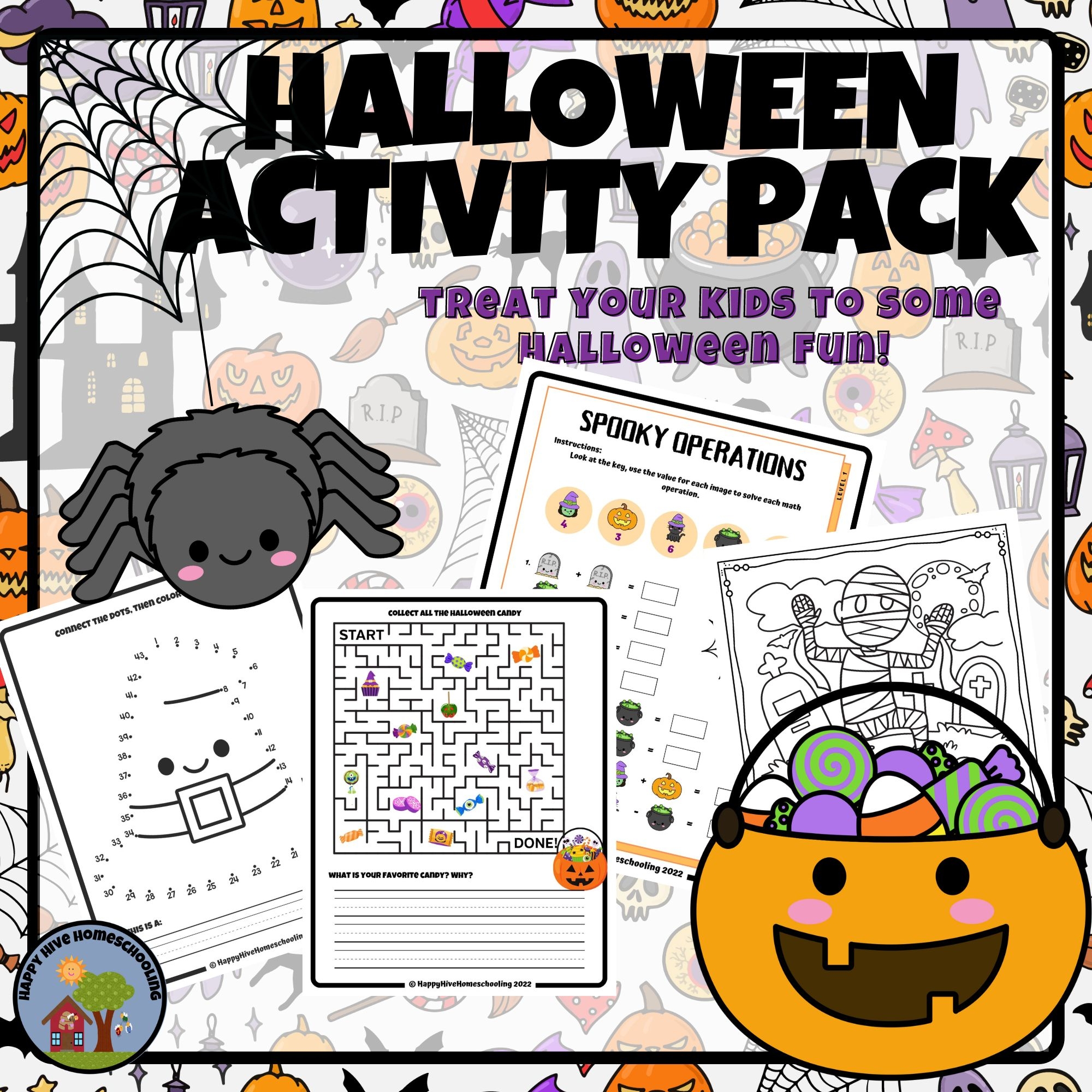 Printable Halloween Activities For All The Kids Happy Hive Homeschooling Printable Halloween Activities For All The Kids Happy Hive Homeschooling