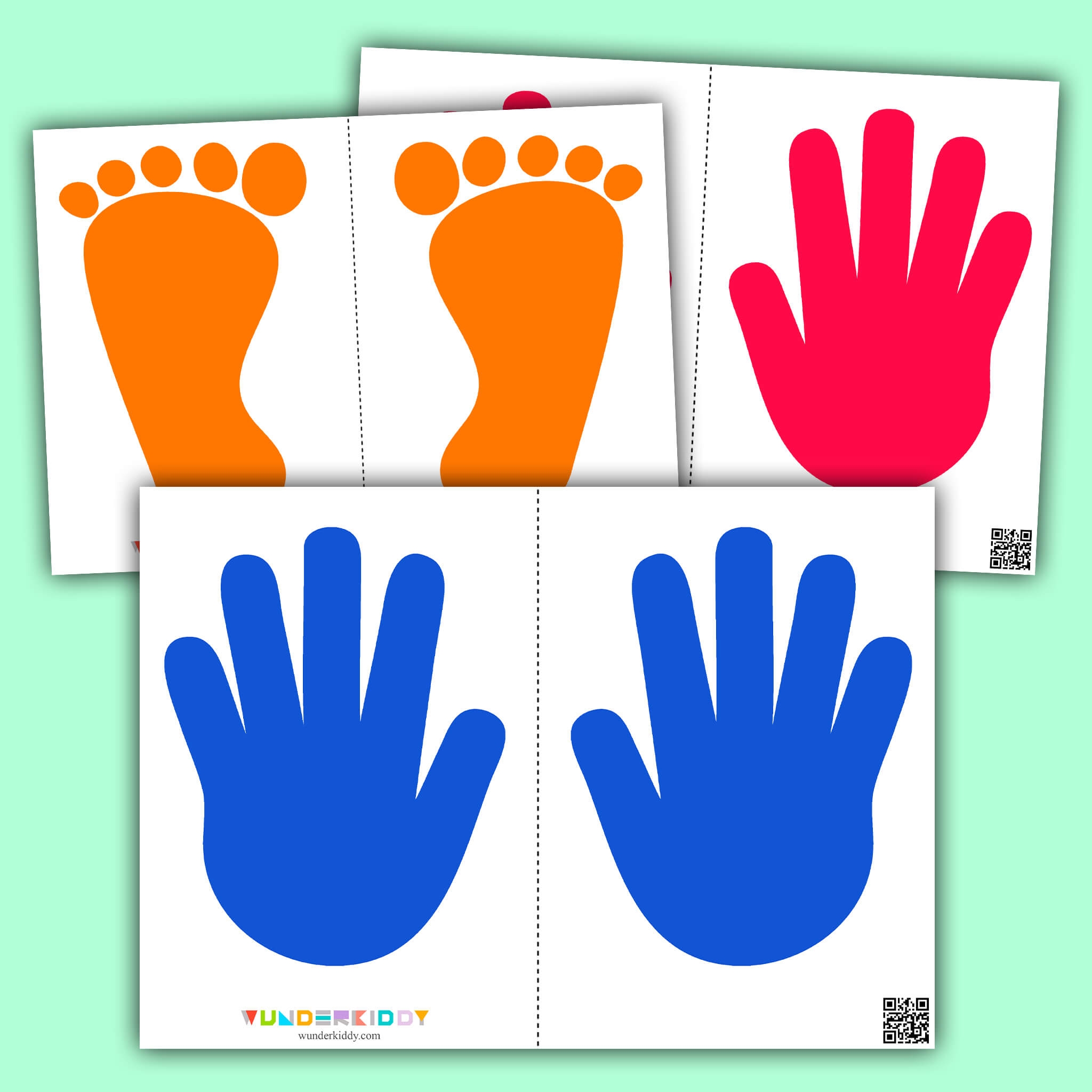 Printable Hands And Feet Sensory Path Preschool Activity Printable Hands And Feet Sensory Path Preschool Activity