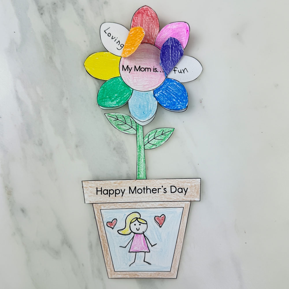 Preschool Mothers Daycard Printables Preschool Mothers Daycard Printables