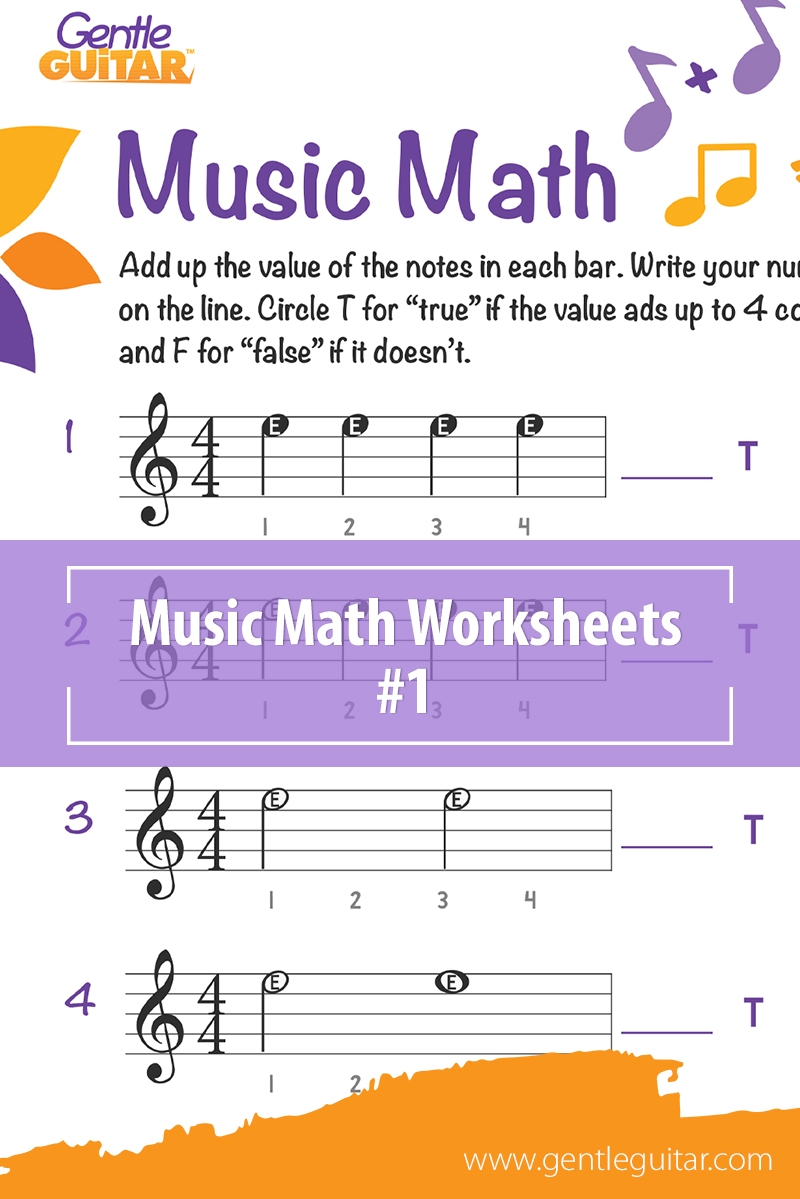Printable Music Worksheets For Kindergarten