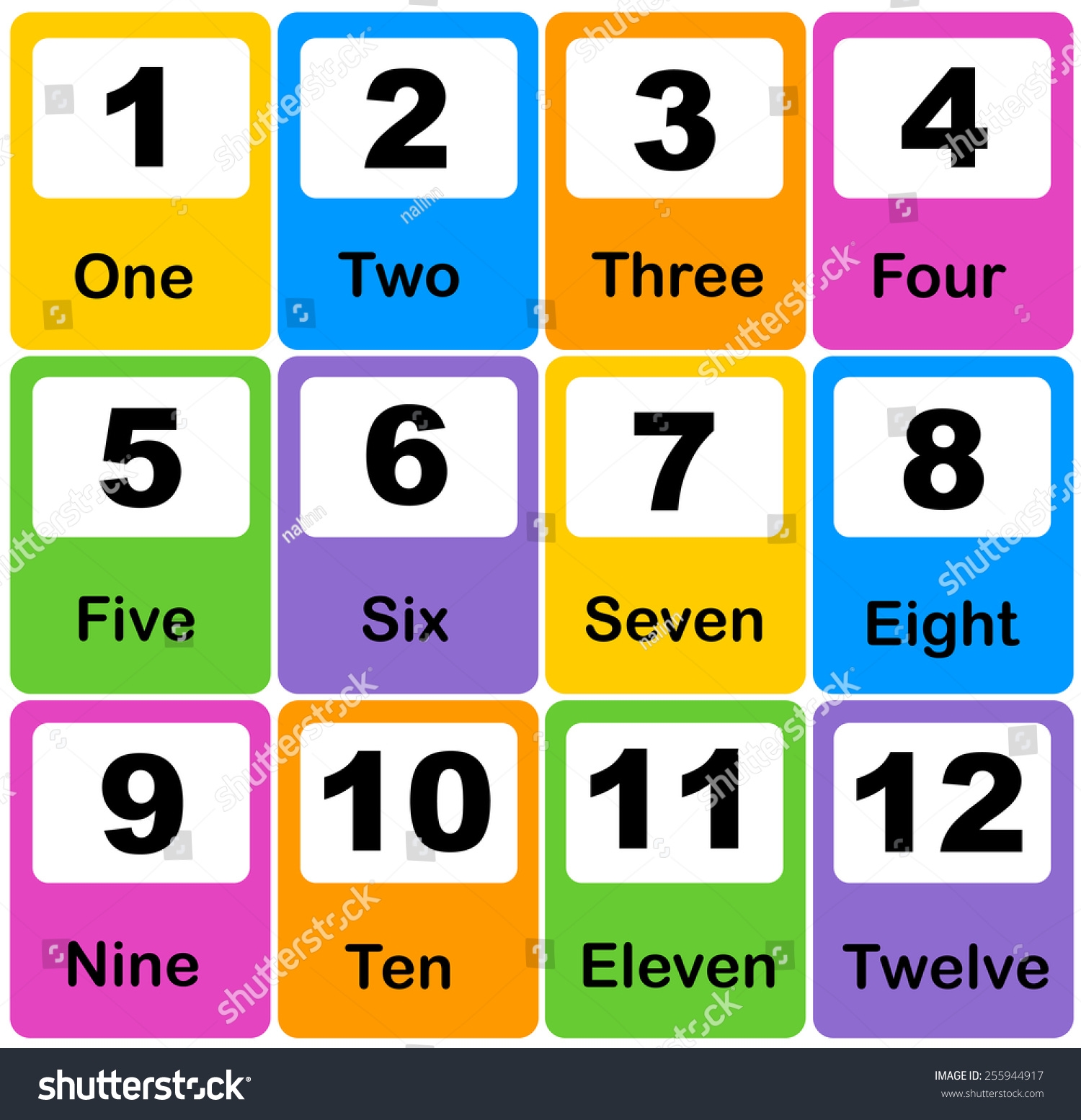 Number Printable For Preschoolers