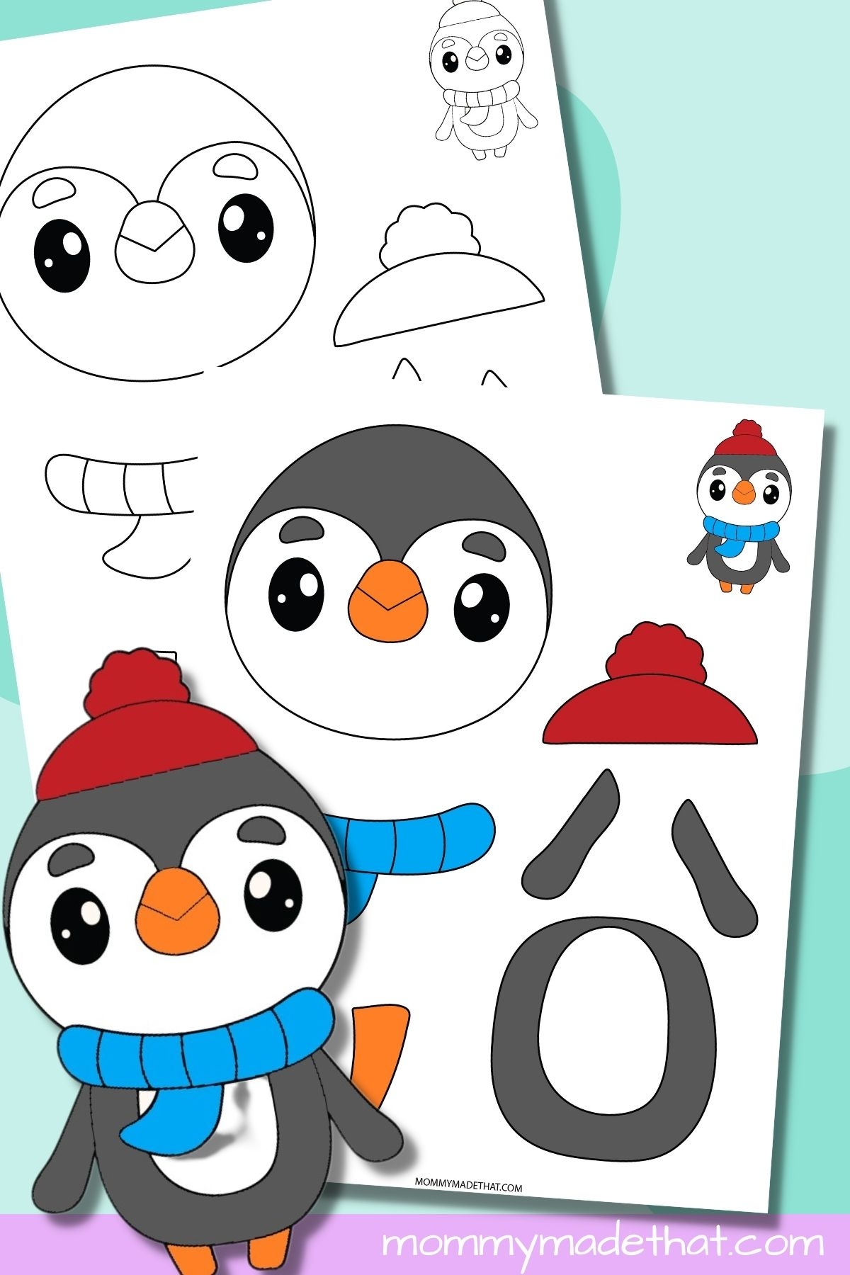Printable Penguin Craft With Free Template Printable Penguin Craft With Free Template