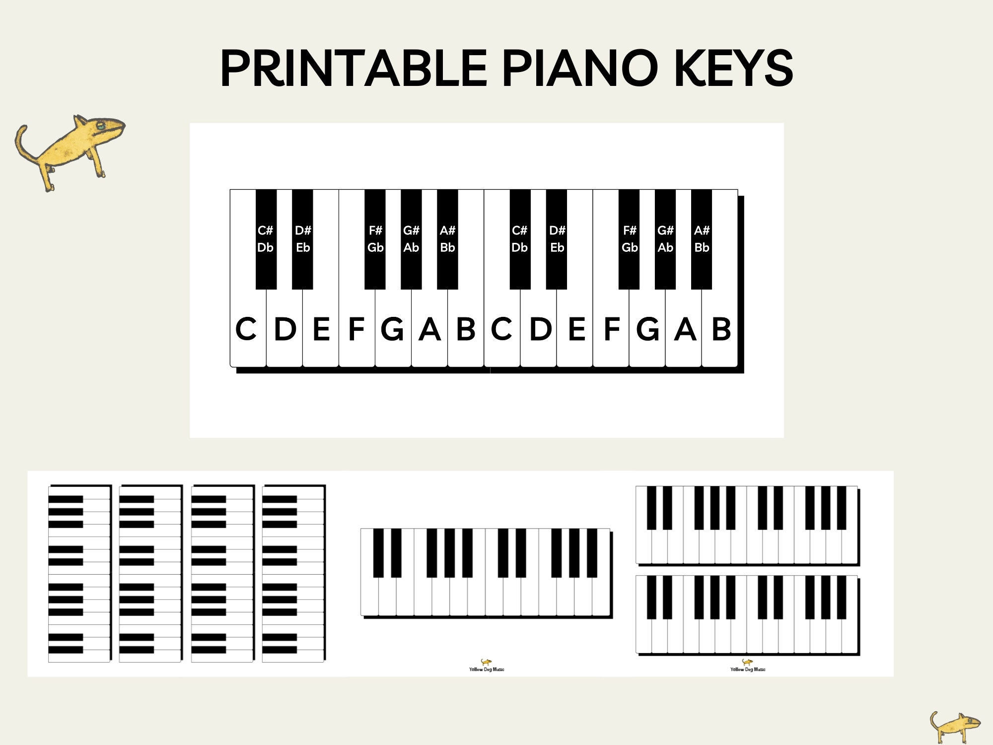 Printable Piano Keys Chart Music Education Poster PDF PNG Etsy Israel Printable Piano Keys Chart Music Education Poster PDF PNG Etsy Israel