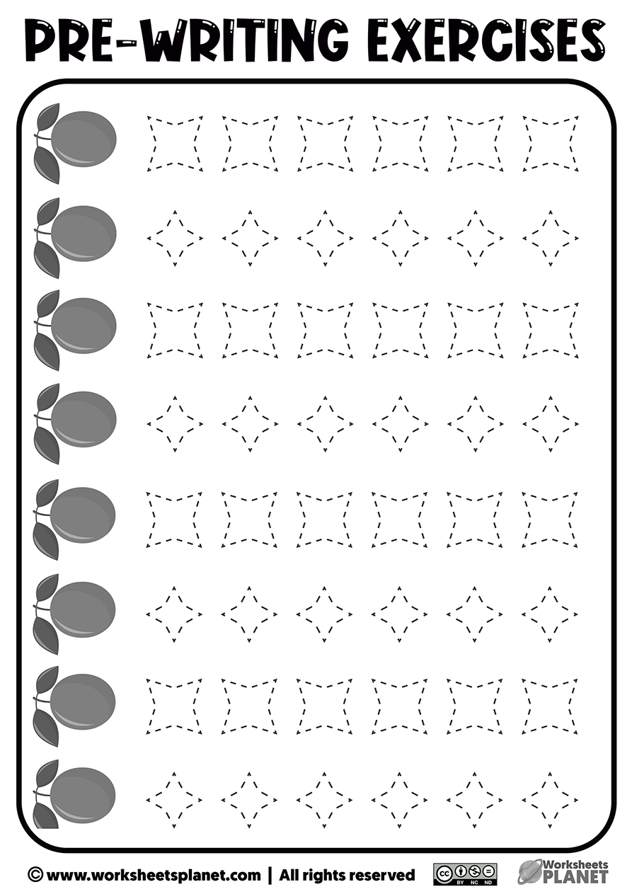 Printable Prewriting Activities For Preschoolers Printable Prewriting Activities For Preschoolers