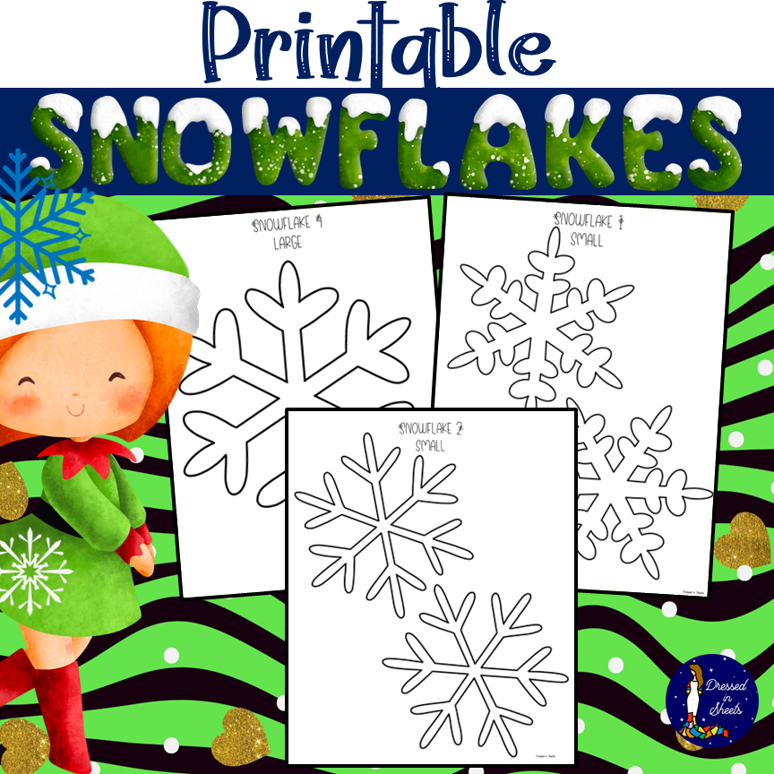 Free Printable Snowflake Worksheets