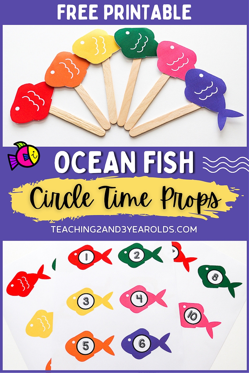 Printable Toddler And Preschool Ocean Theme Circle Time Props Printable Toddler And Preschool Ocean Theme Circle Time Props