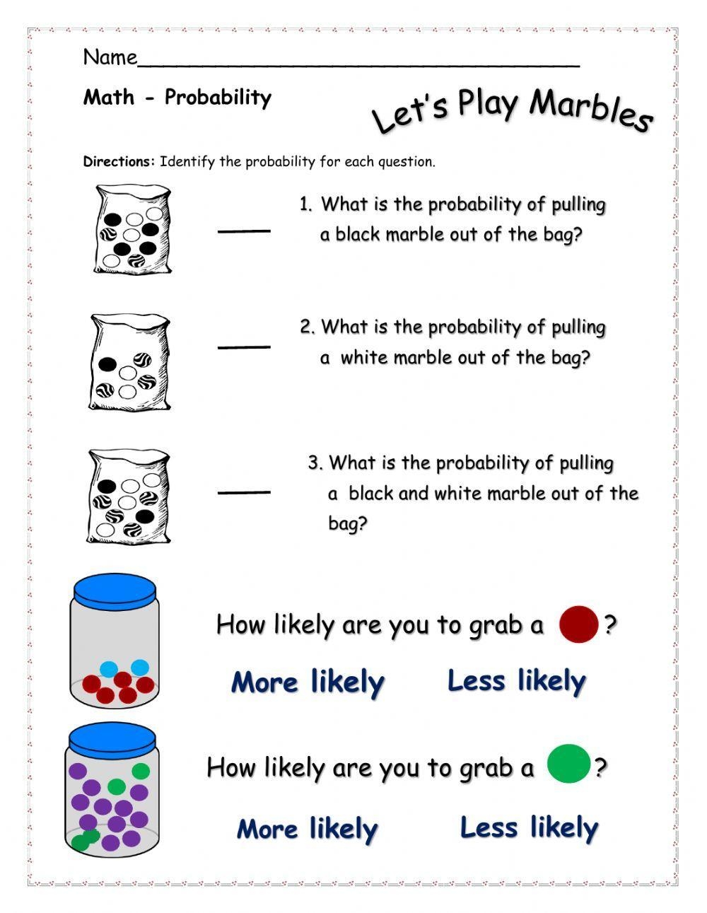Probability Live Worksheets Worksheets Library Probability Live Worksheets Worksheets Library