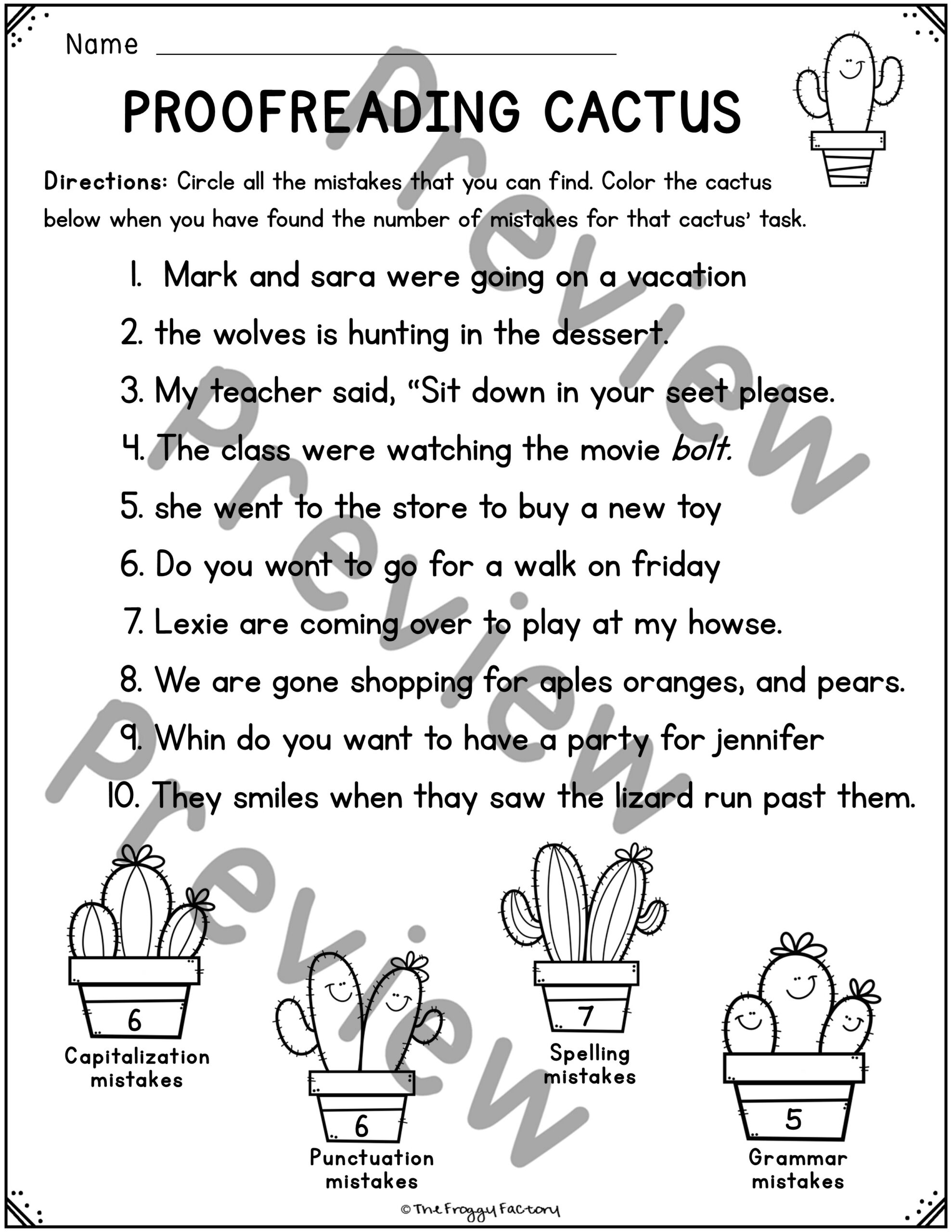 Proofreading Worksheets Editing Practice Made By Teachers Proofreading Worksheets Editing Practice Made By Teachers