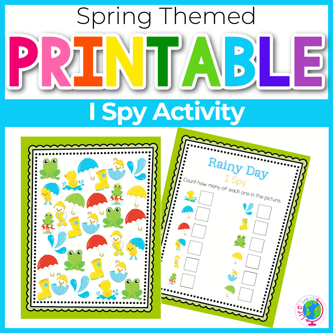 Shhh Preschool Printable