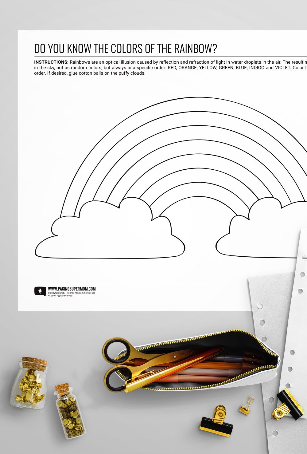 Rainbow Resource Free Printable Worksheets