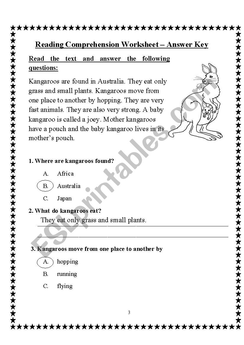 Reading Comprehension Informative Text ESL Worksheet By Reading Comprehension Informative Text ESL Worksheet By