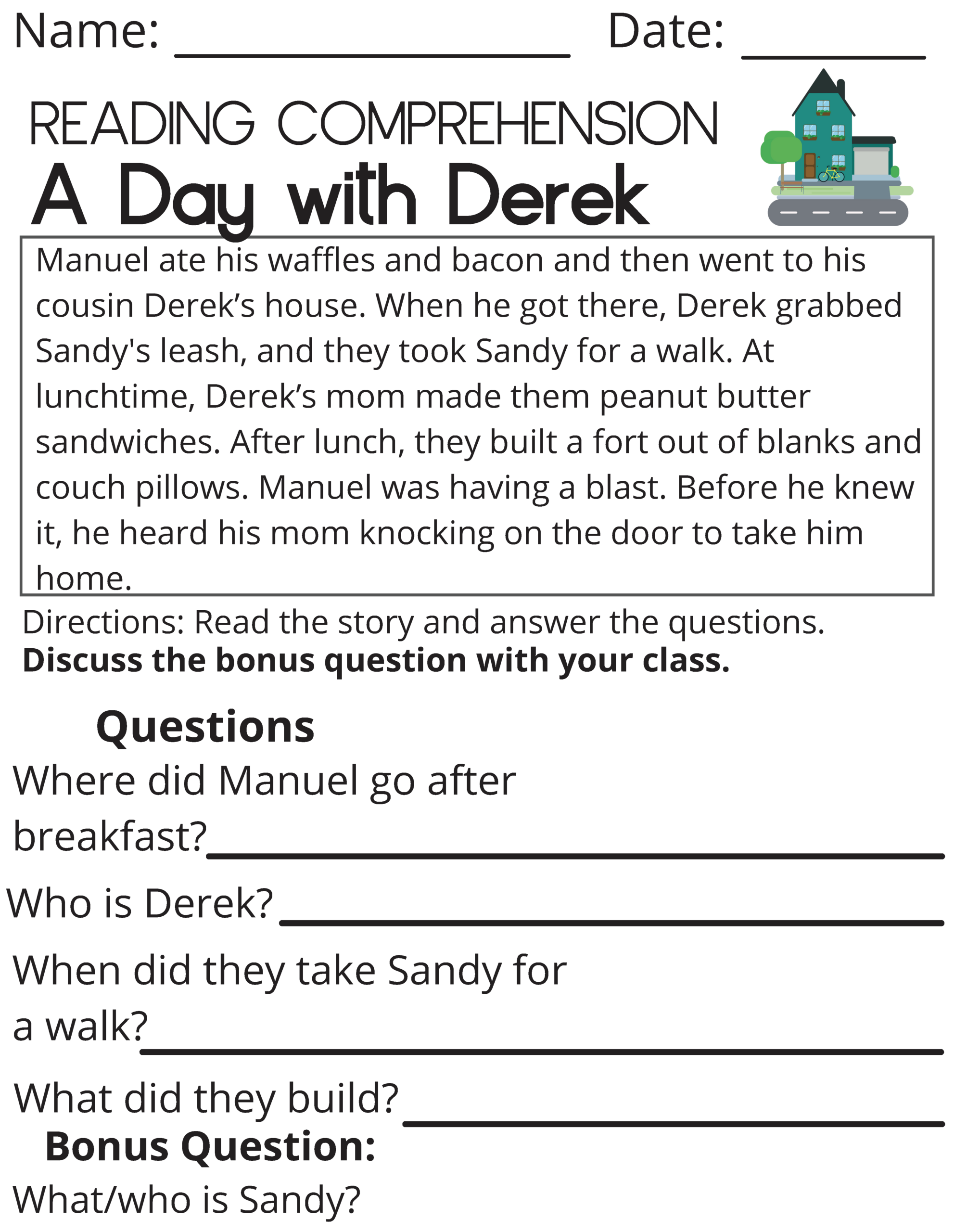 Reading Comprehension Passages 1st Through 3rd Grade Part 2 Worksheets Reading Comprehension Passages 1st Through 3rd Grade Part 2 Worksheets