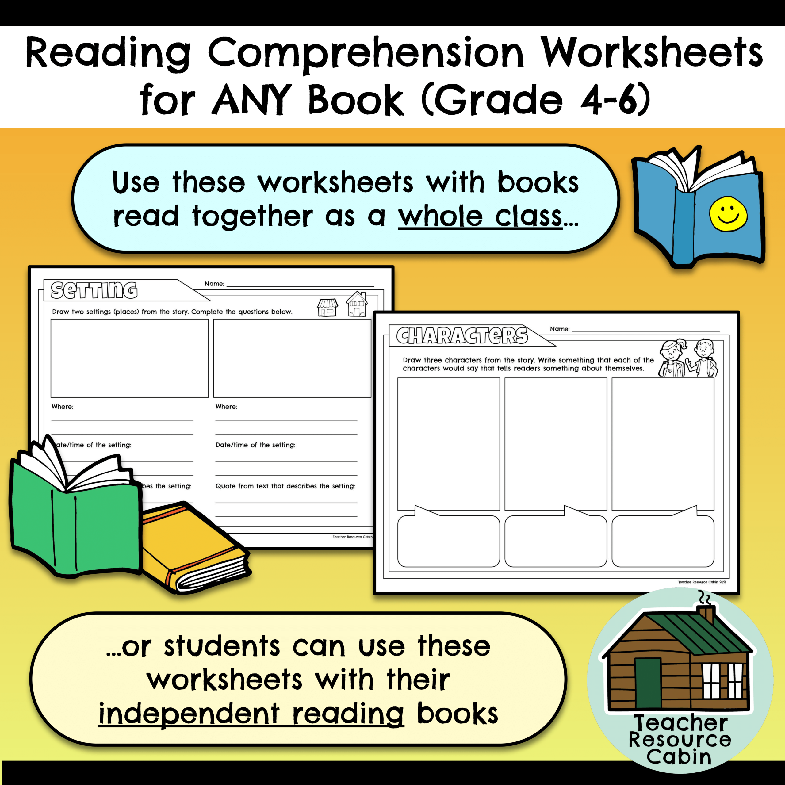Reading Comprehension Setting Worksheets Reading Comprehension Setting Worksheets