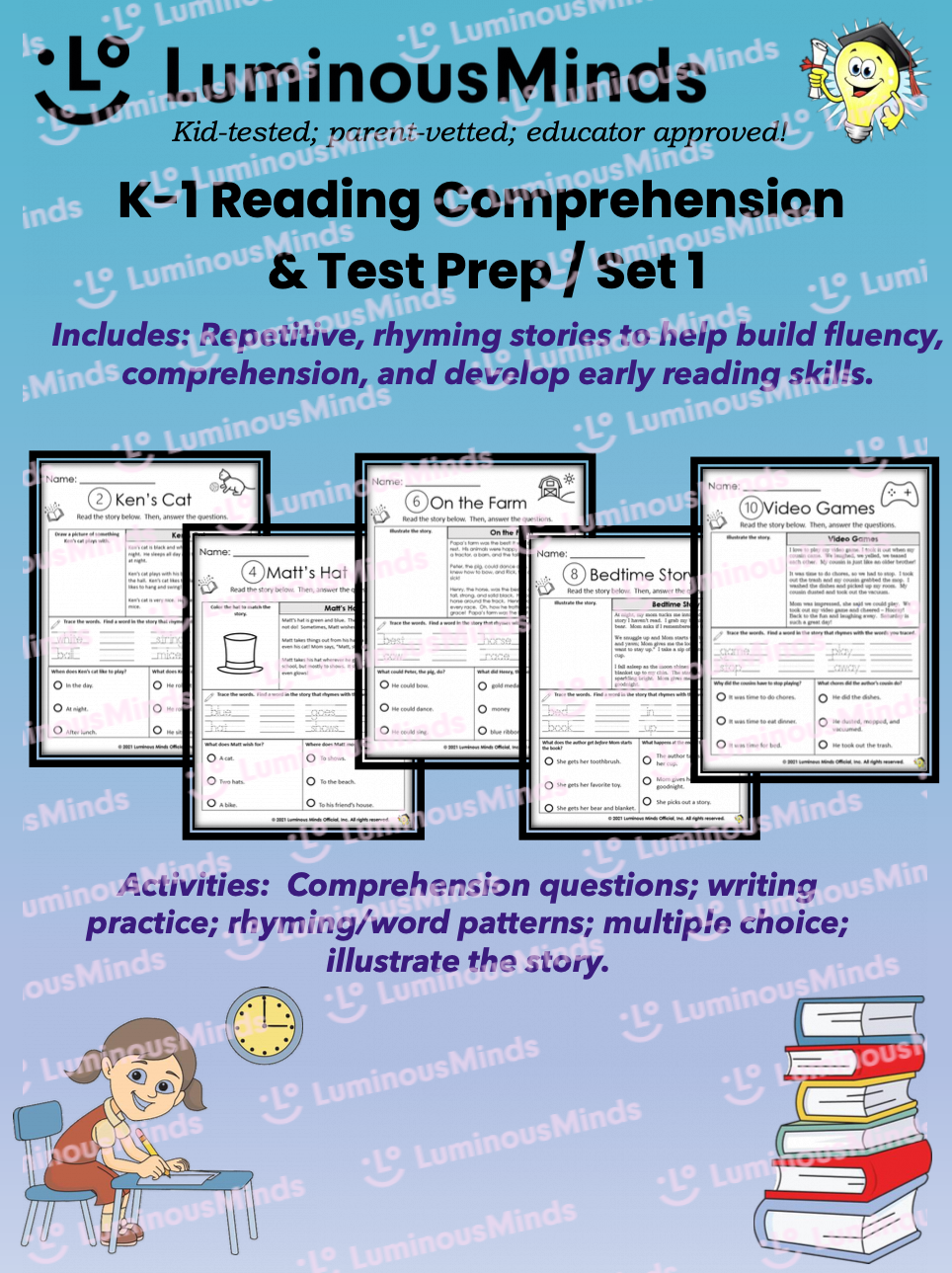 Reading Comprehension Worksheets K 1 Reading Comprehension Reading Comprehension Worksheets K 1 Reading Comprehension