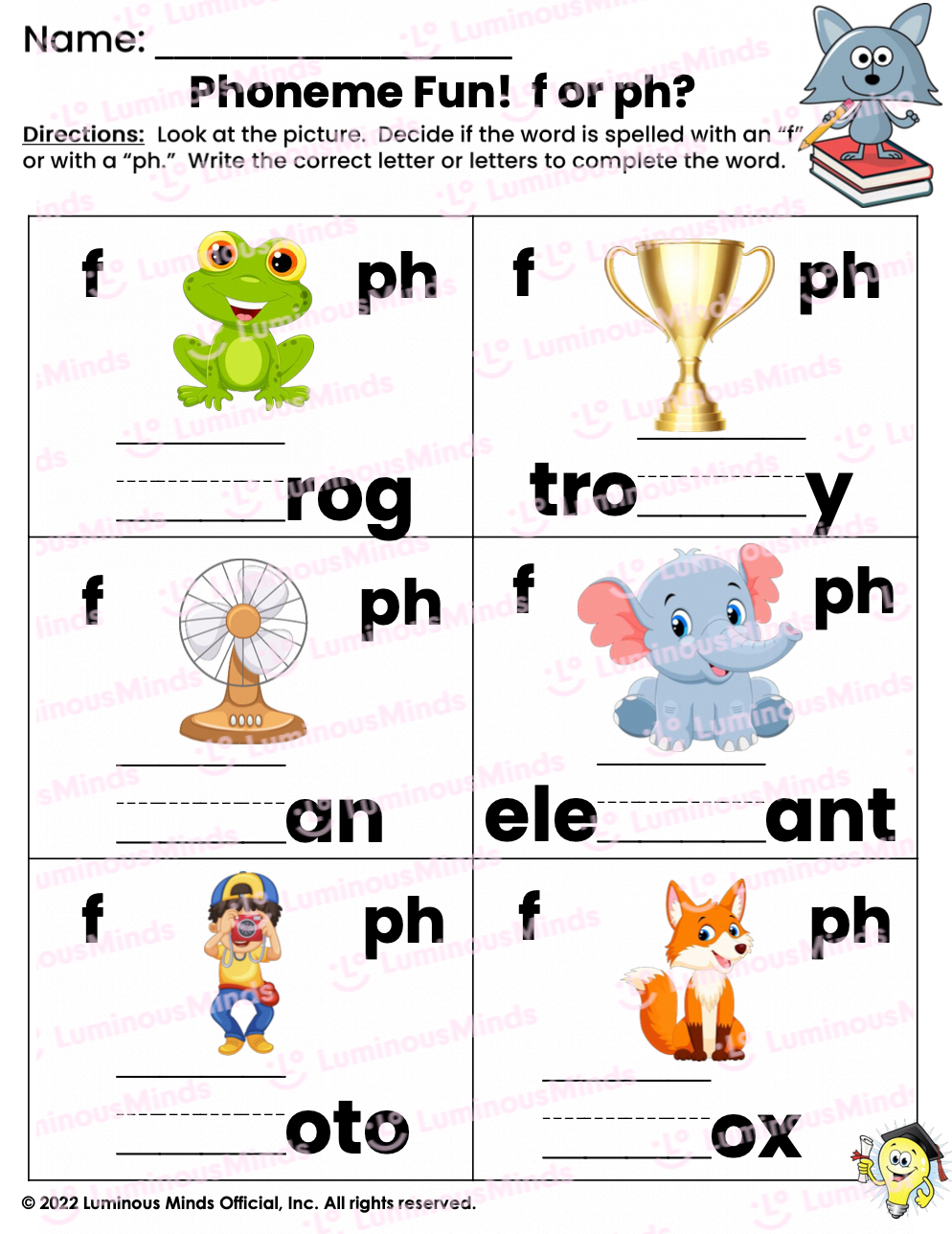 Reading Comprehension Worksheets Phoneme Fun F Or Ph Reading Comprehension Worksheets Phoneme Fun F Or Ph