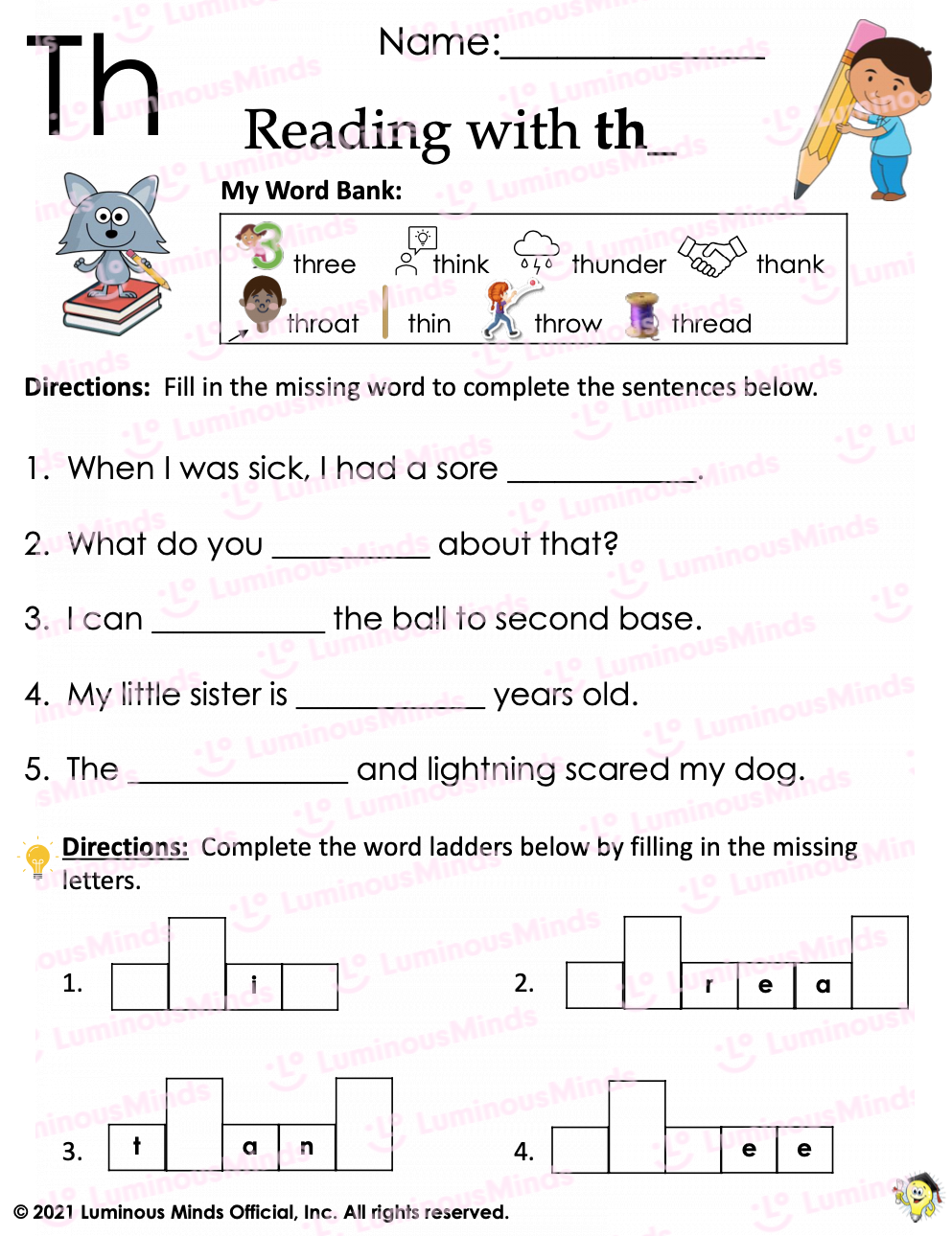 Reading Comprehension Worksheets Reading With Digraph Th Worksheets Library Reading Comprehension Worksheets Reading With Digraph Th Worksheets Library