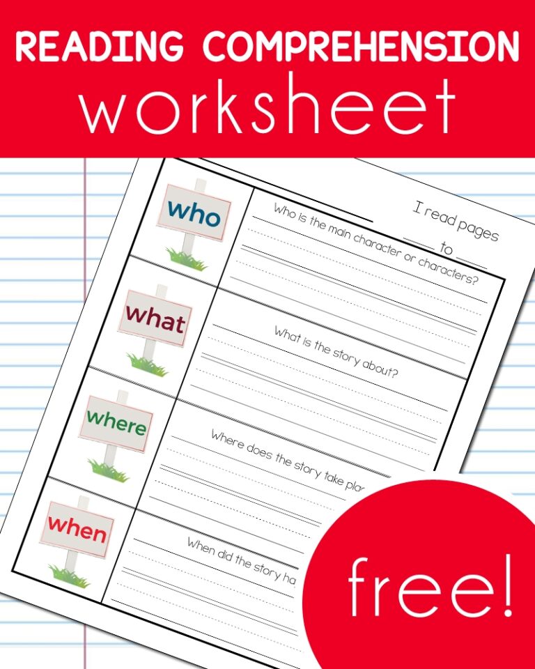 Reading Comprehension Worsheet One Beautiful Home
