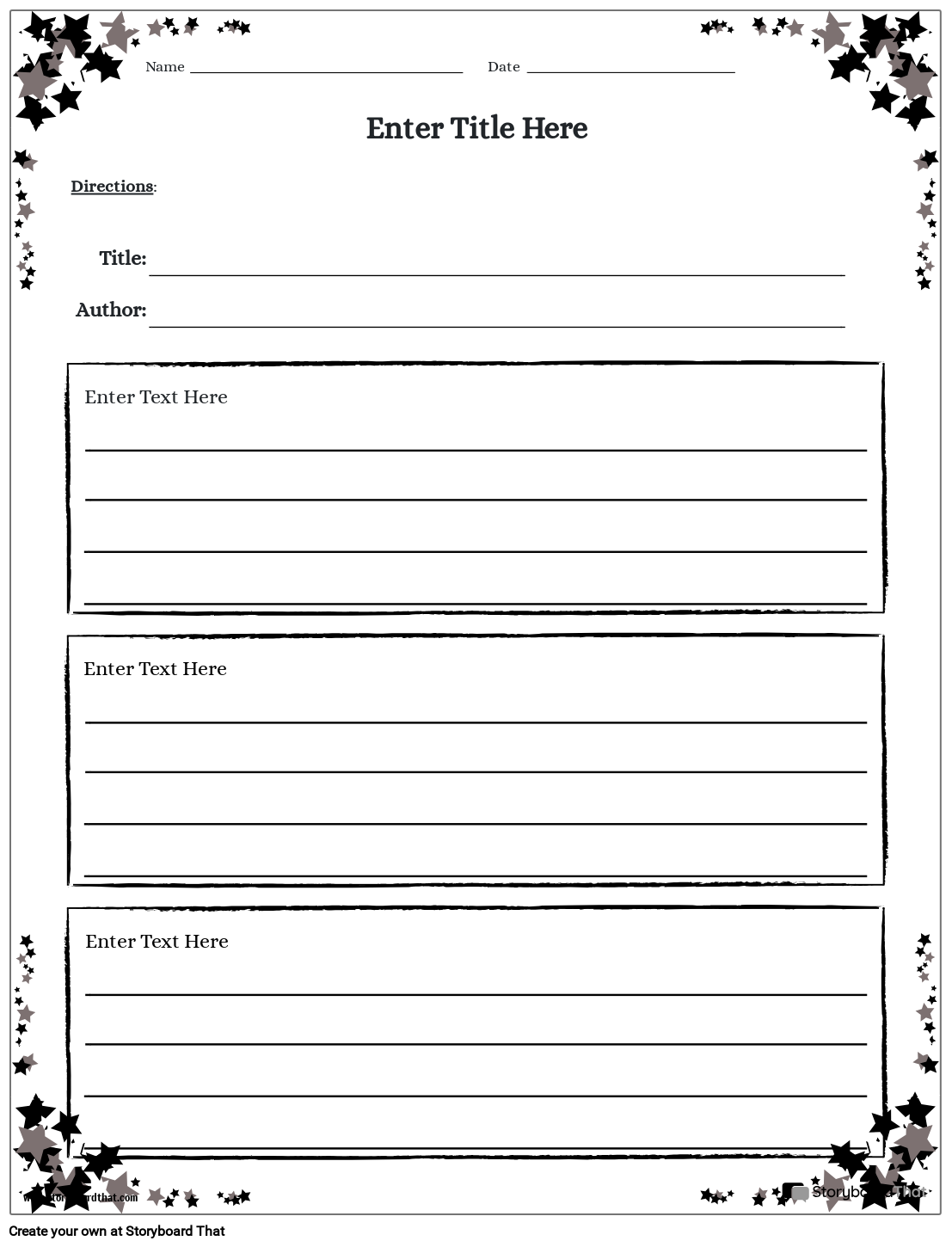 Free Printable Reading Response Worksheets