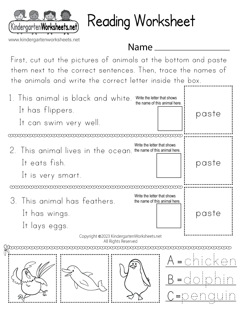 Reading Worksheet Free Printable Digital U0026 PDF Reading Worksheet Free Printable Digital U0026 PDF