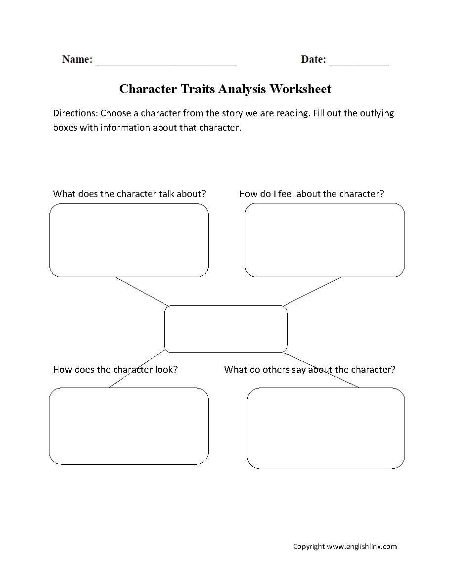 Reading Worksheets Character Traits Worksheets Reading Worksheets Character Traits Worksheets