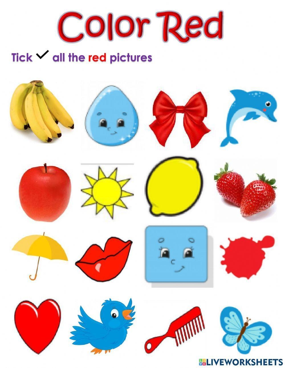 Free Printable Color Red Worksheets Pdf Free Printable Color Red Worksheets Pdf
