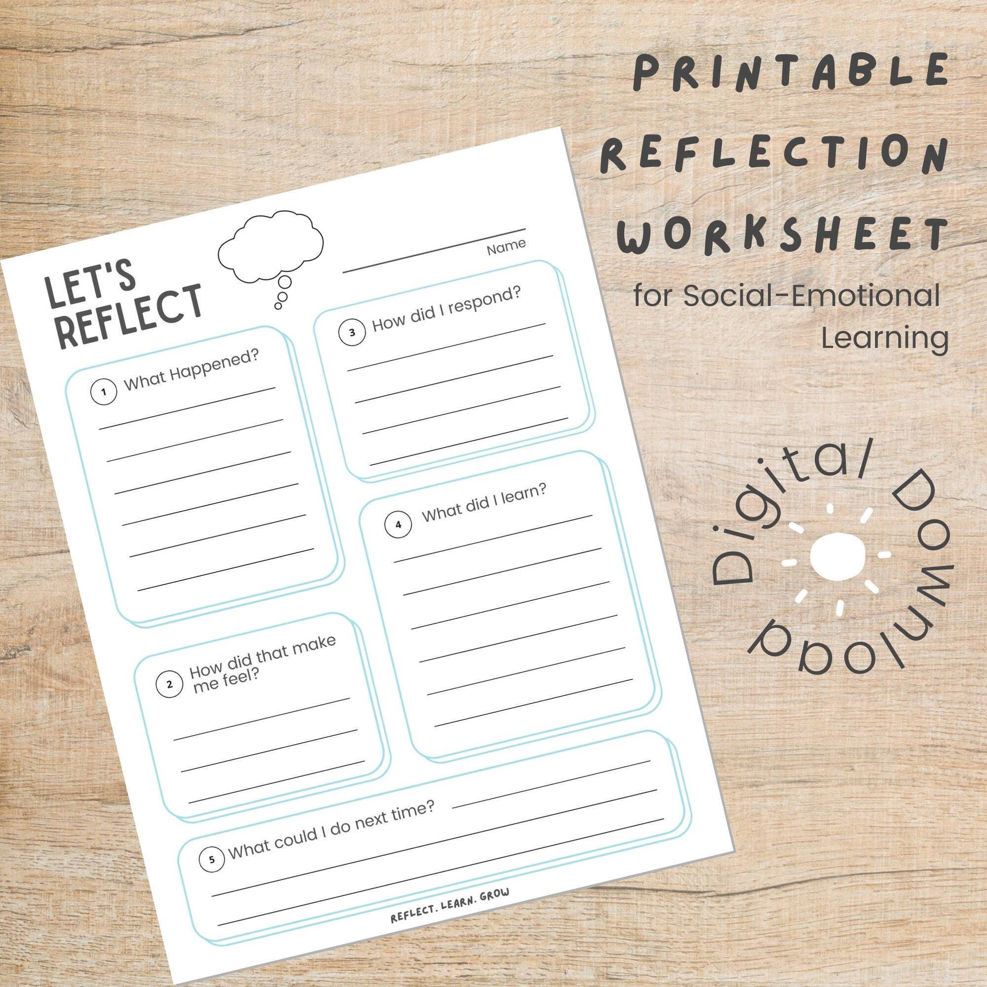 Reflection Incidence Worksheet PRINTABLE Journaling Homeschool Classroom Management Counseling Mindfulness Self improvement Etsy Reflection Incidence Worksheet PRINTABLE Journaling Homeschool Classroom Management Counseling Mindfulness Self improvement Etsy