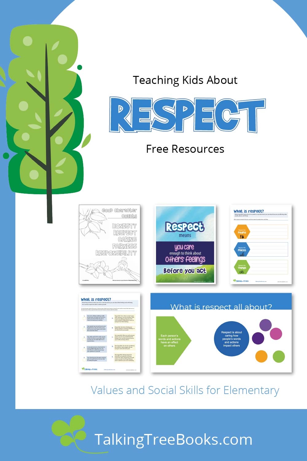 Free Printable Worksheets About Respect