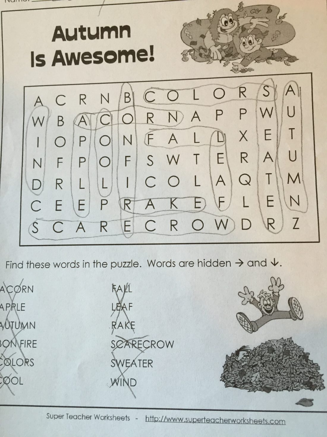 Review Super Teacher Worksheets