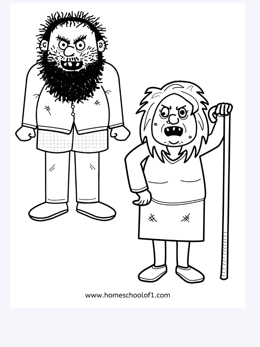 Roald Dahl Colouring Sheets Homeschool Of 1