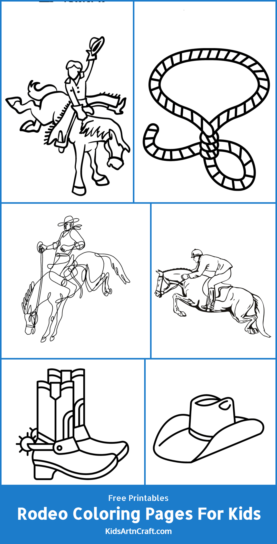 Rodeo Coloring Pages For Kids Free Printables Kids Art U0026 Craft Rodeo Coloring Pages For Kids Free Printables Kids Art U0026 Craft