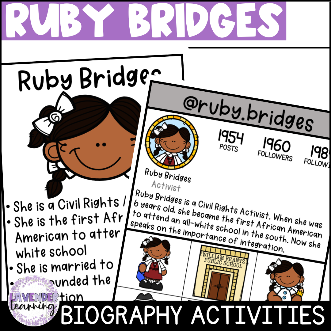 Ruby Bridges Printable Worksheets