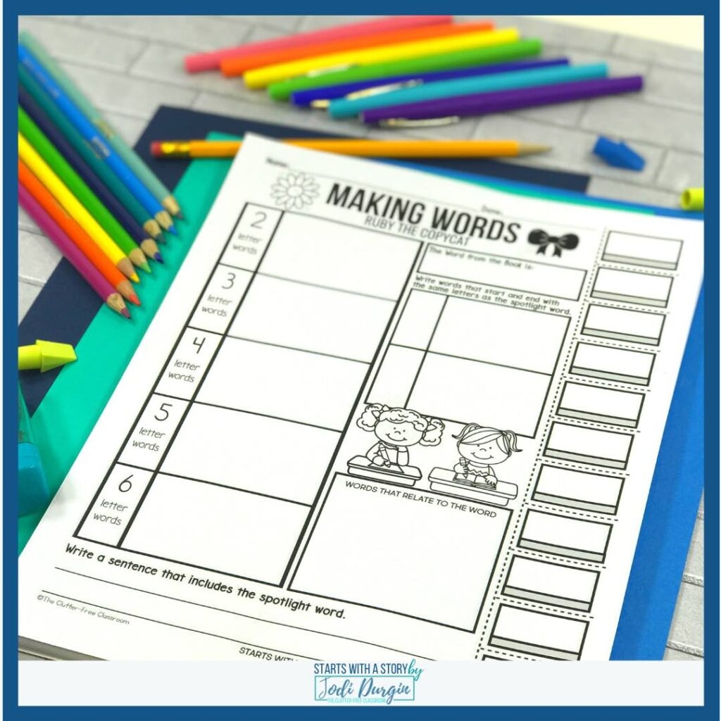 Ruby The Copycat Activities And Lesson Plans For 2025 Teaching With Jodi Durgin And Company