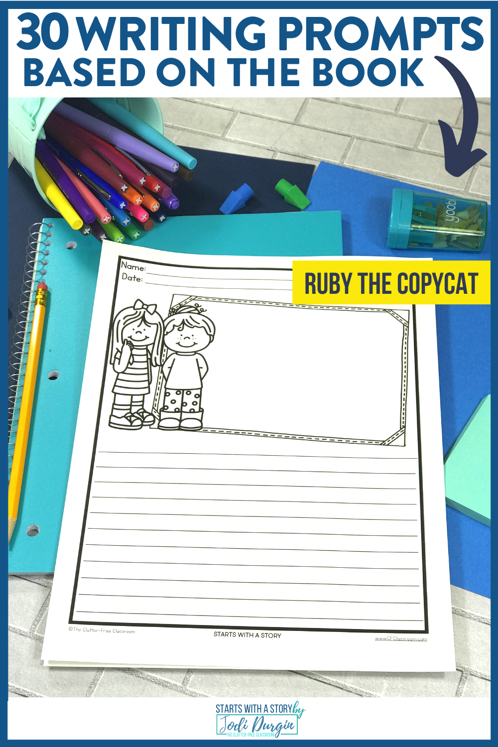 Ruby The Copycat Book Activities