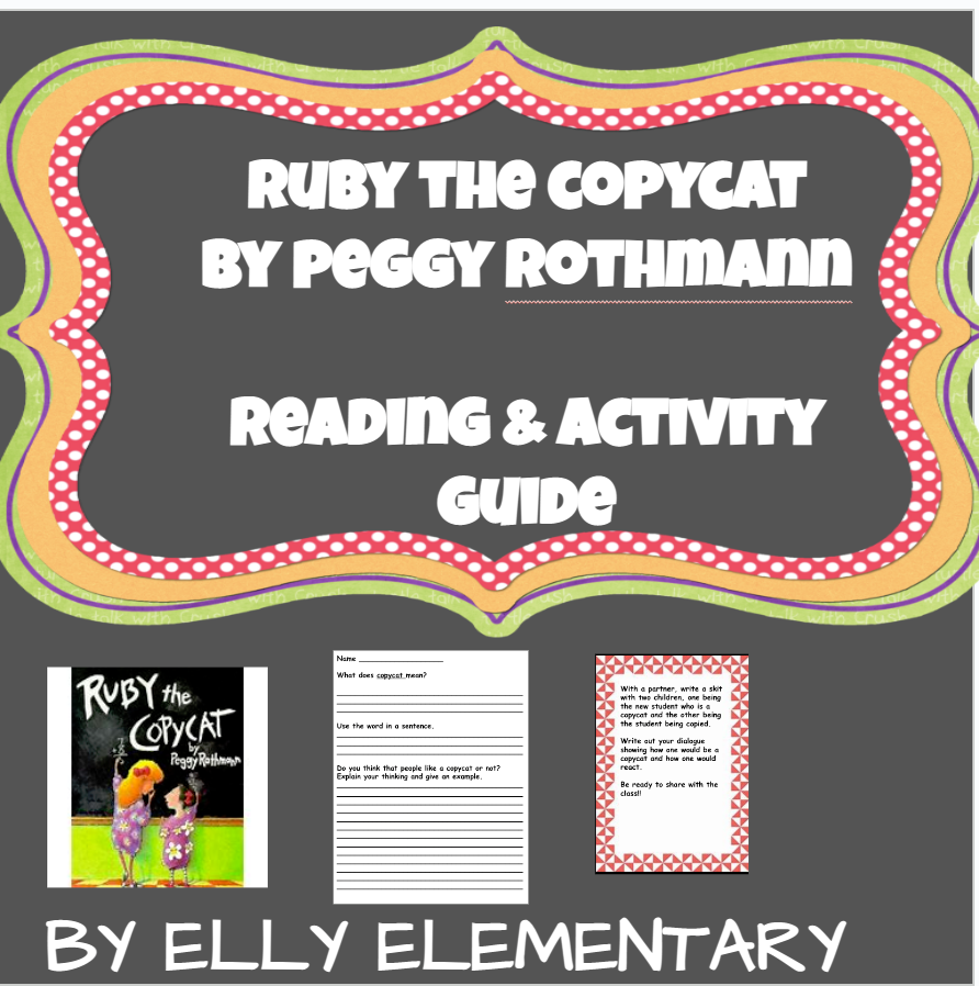 RUBY THE COPYCAT READING LESSONS WITH ACTIVITIES Made By Teachers