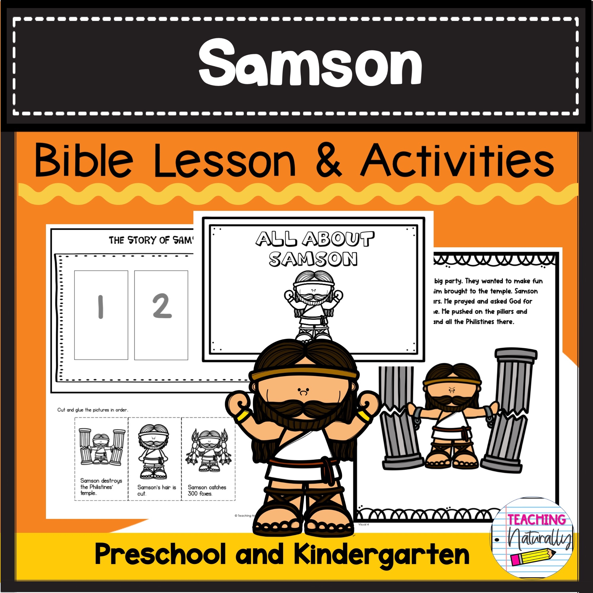 Samson Printables For Preschool Samson Printables For Preschool
