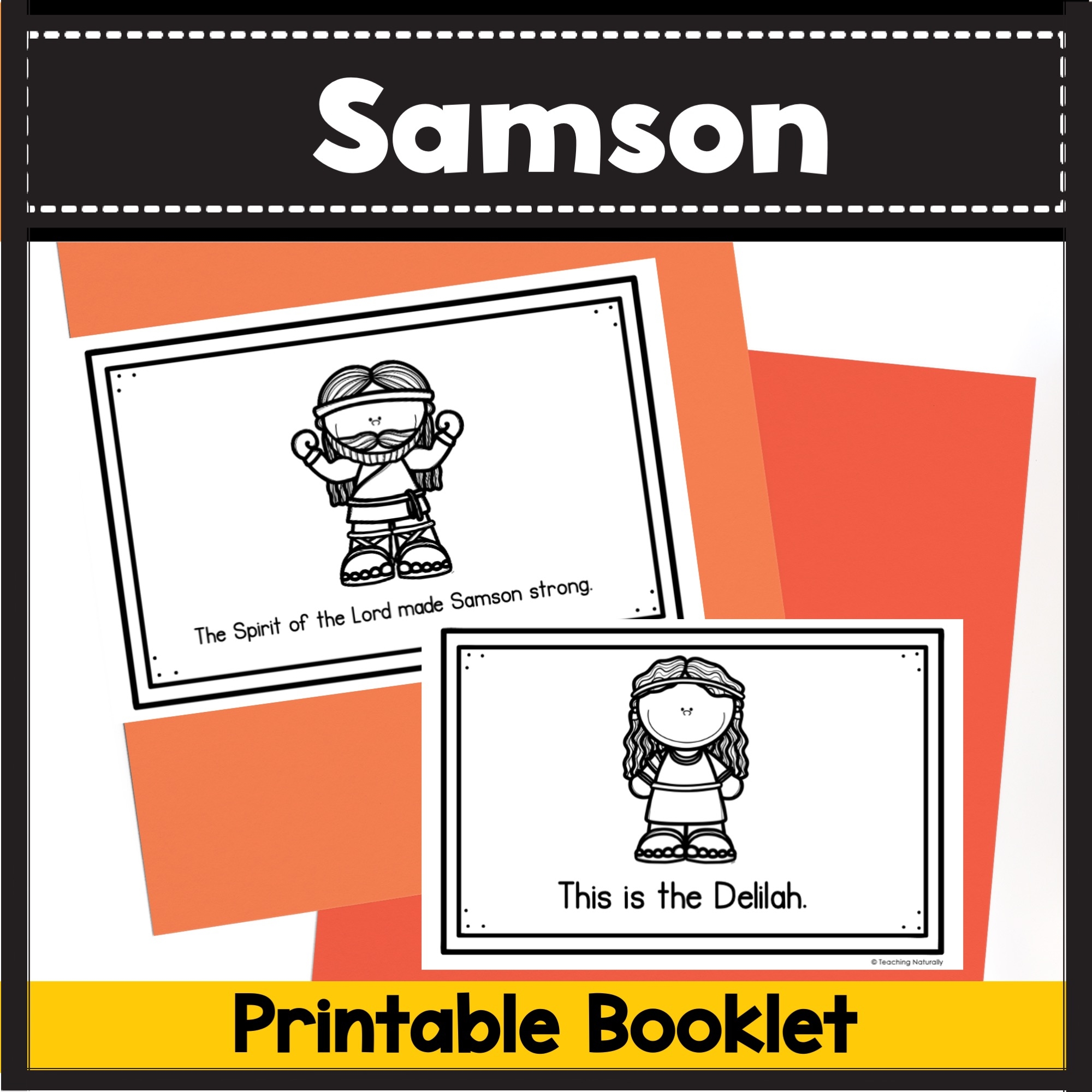 Samson Bible Lesson With Visuals U0026 Activities For Preschool And Samson Bible Lesson With Visuals U0026 Activities For Preschool And