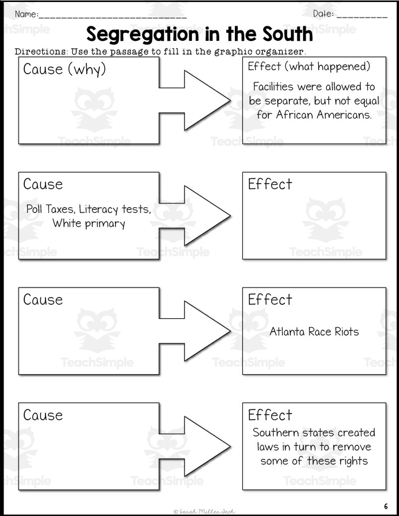Ending Segregation Reading Comprehension Worksheets Pdf Ending Segregation Reading Comprehension Worksheets Pdf