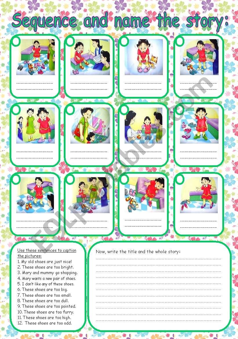 Free Printable Story Sequencing Worksheets