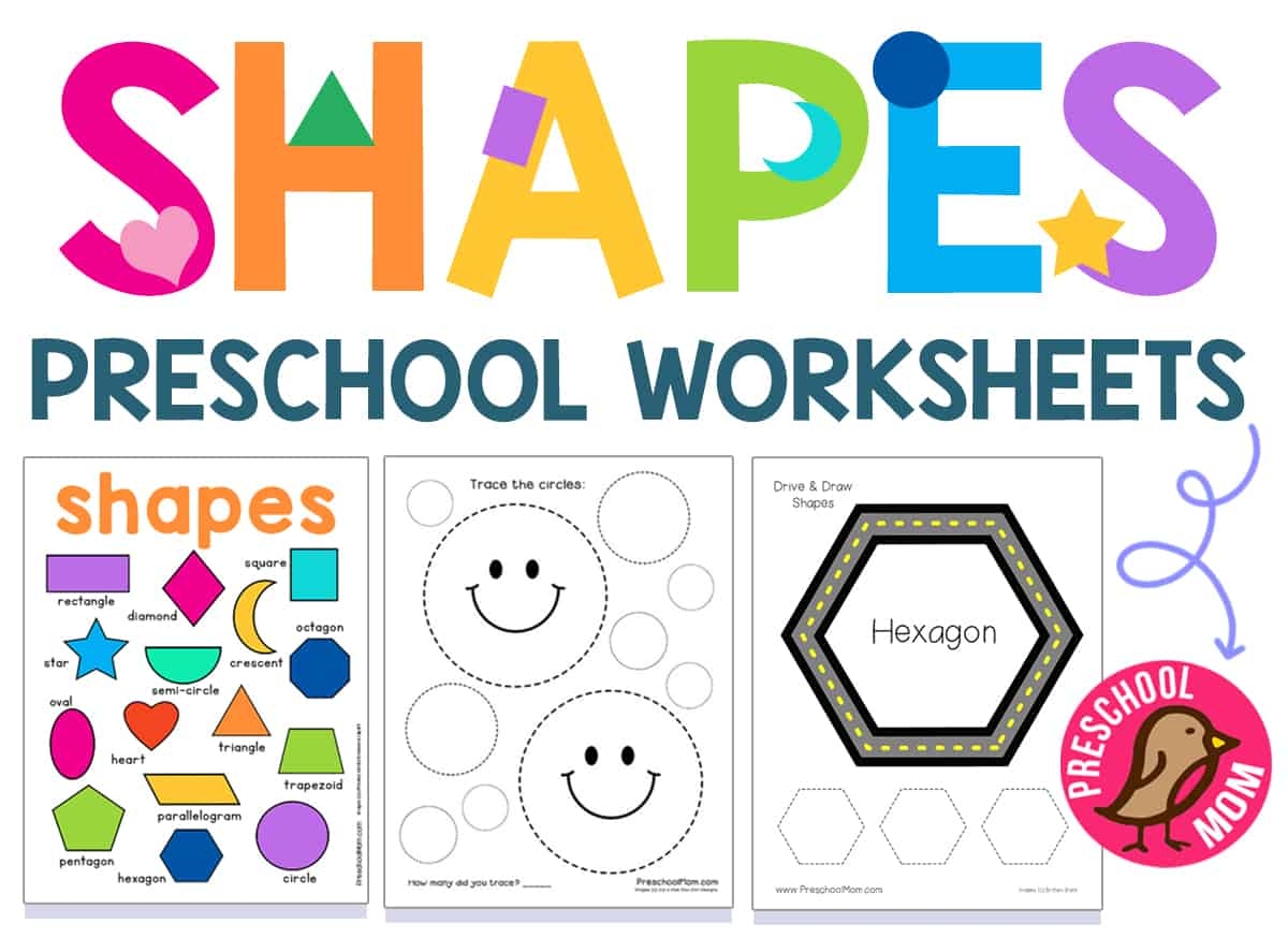 Free Printable Basic Shapes Worksheets Free Printable Basic Shapes Worksheets
