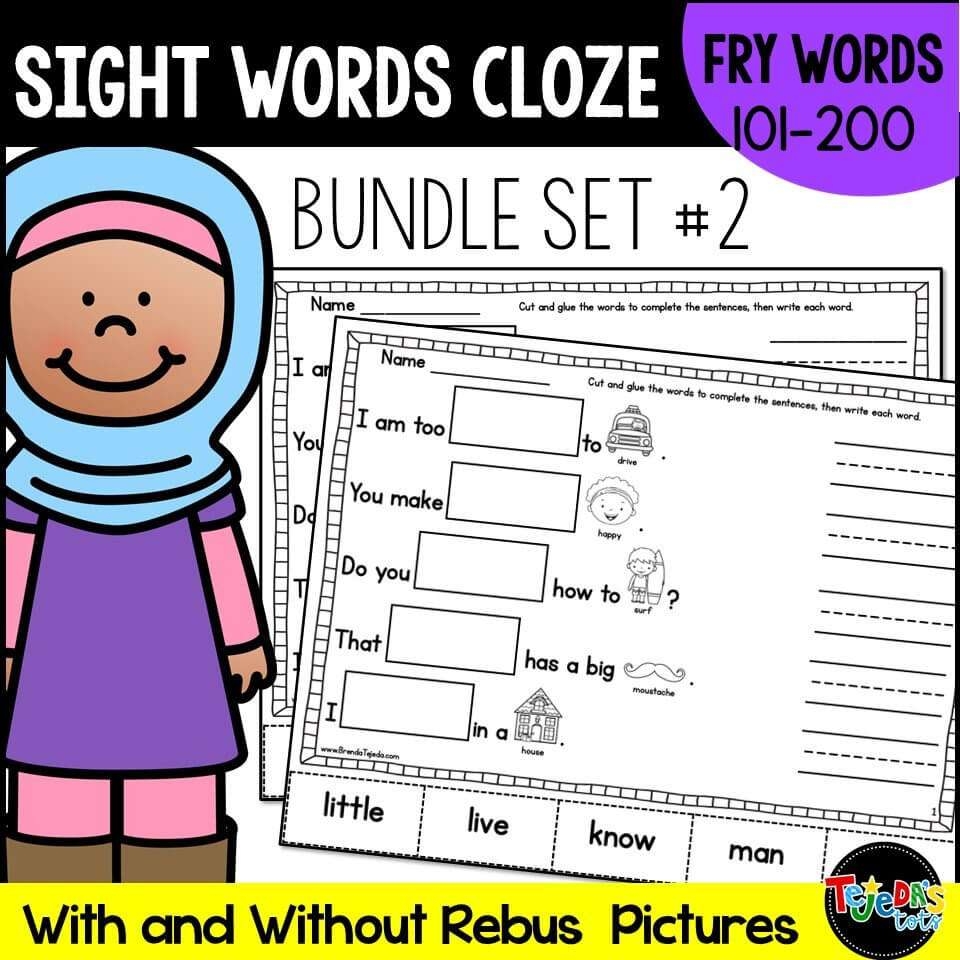 Free Printable Cloze Worksheets Grade 1