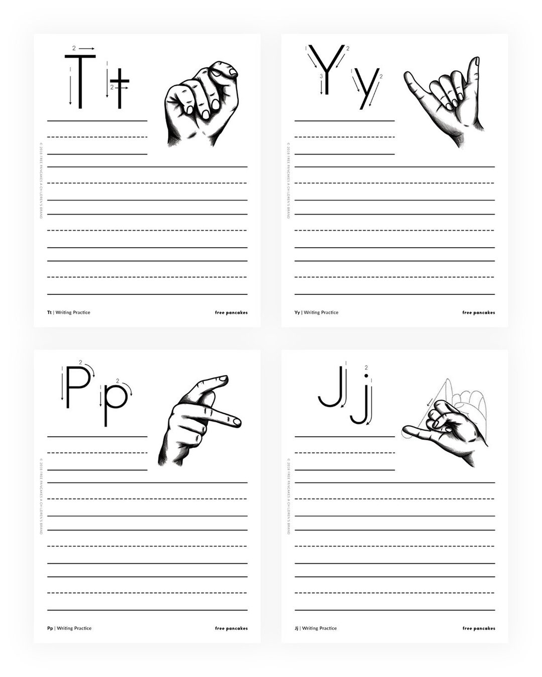 Free Printable Sign Language Worksheet